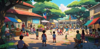 Illustration barangay