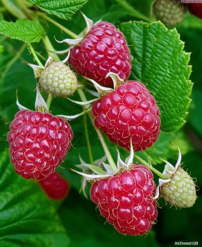 Illustration raspberry