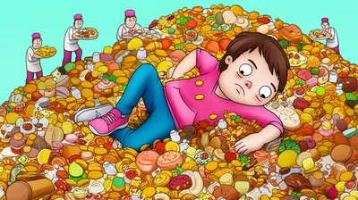 Illustration surfeit - Image 1