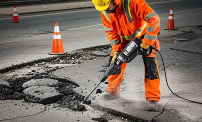 Illustration jackhammer - Image 1