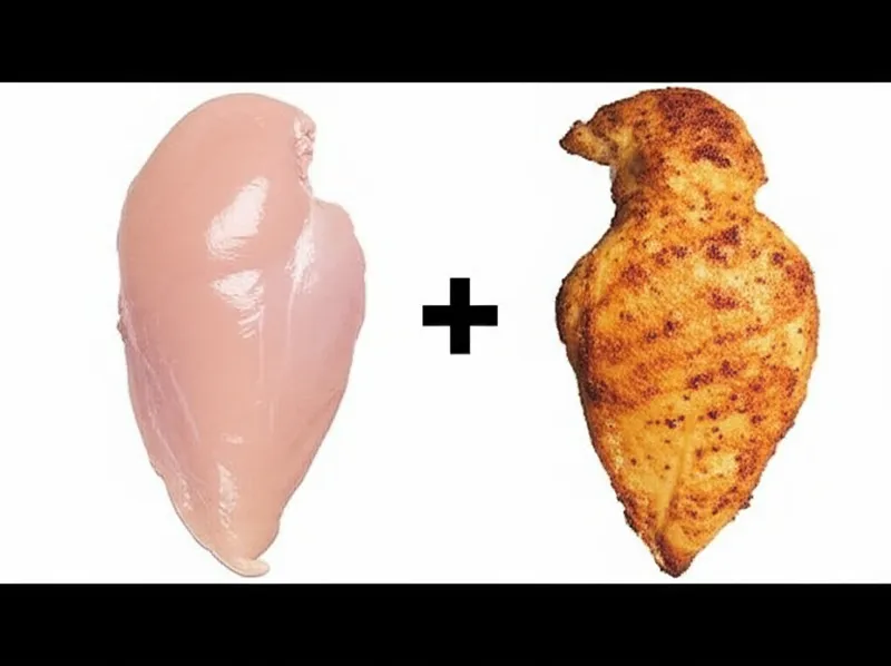 「undercooked」の視覚的なイラスト - 生焼けの