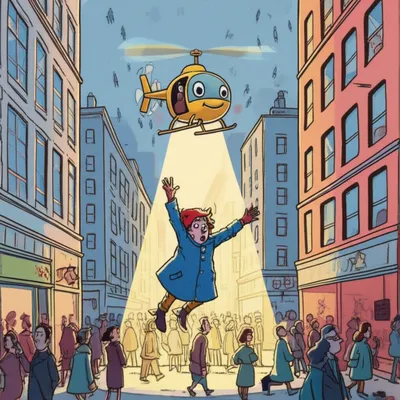 Illustration helicoptered