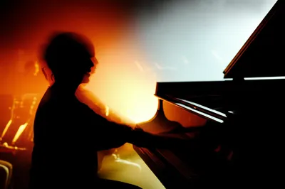 Illustration pianist
