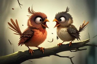 Illustration squabbling - Image 1