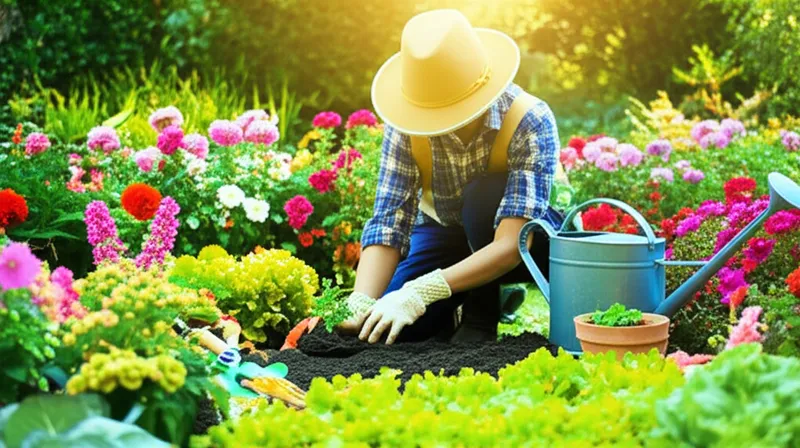 Визуальная иллюстрация слова «gardener» - Садовник