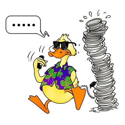 Illustration ducks - Image 1