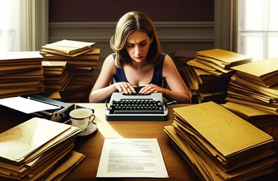 Illustration authoress - Image 1