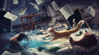 Illustration disorderly - Image 1