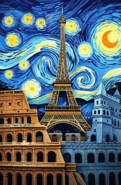 Illustration pastiche - Image 1