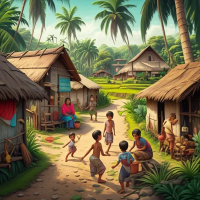 Illustration barrio - Image 1