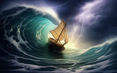 Illustration tossed - Image 1