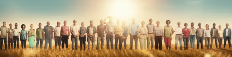 Visuelle Illustration von volk: Volk, Bevölkerung - Bild 1