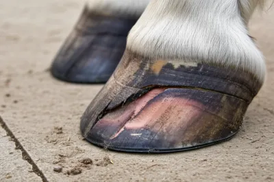 Illustration laminitis