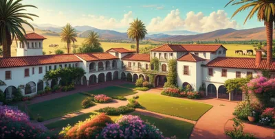 Illustration hacienda