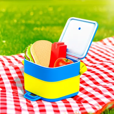 Illustration lunchbox