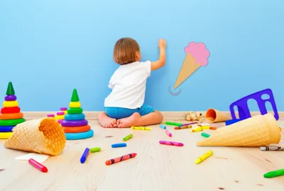 Illustration childishly