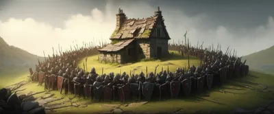 Illustration beleaguered