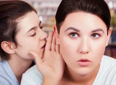 Illustration whispering - Image 1