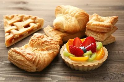 Illustration pastries