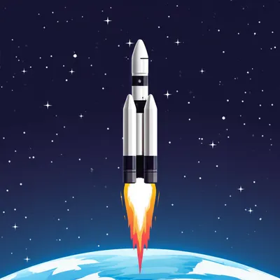 Illustration rocketing - Image 1