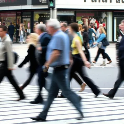 Illustration passersby