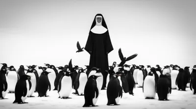 Illustration penguins - Image 1