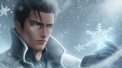 Illustration snowmen - Image 1