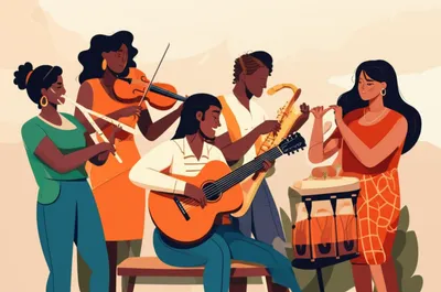 Illustration harmonized