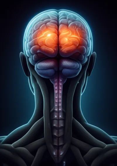 Illustration rhombencephalon