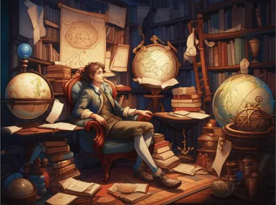 Illustration armchair - Image 1