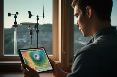 Illustration meteorologists