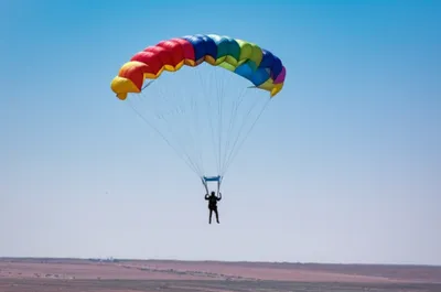 Illustration parachutes - Image 1