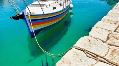 Illustration moored - Image 1