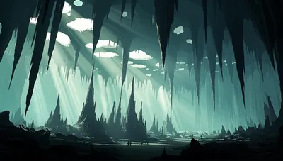 Illustration cavern