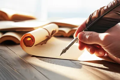 Illustration scribe - Image 1