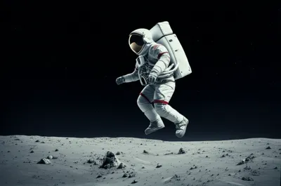 Illustration moonwalk - Image 1