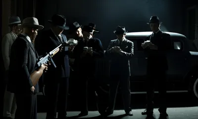 Illustration mobsters - Image 1