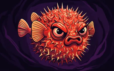 Illustration huffed - Image 1