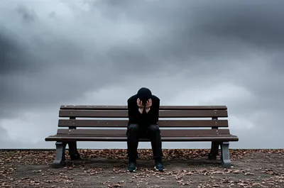 Illustration despairing - Image 1