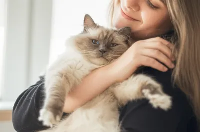 Illustration ragdoll