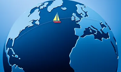 Illustration circumnavigated