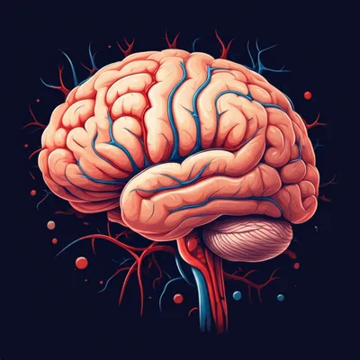 Illustration cerebrovascular