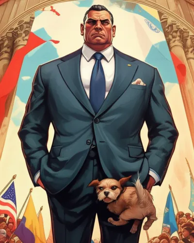 Illustration heeler - Image 1