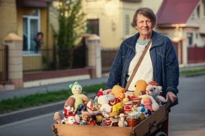 Illustration peddling