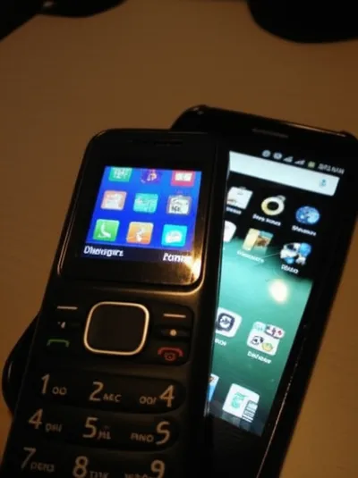 Illustration featurephone