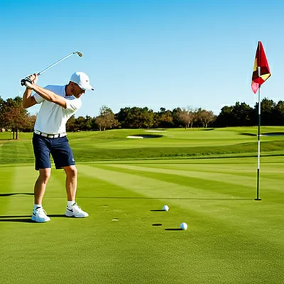 Illustration golfers - Image 1