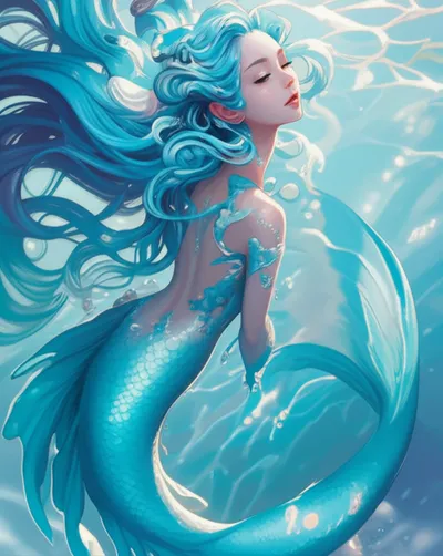 Illustration mermaid - Image 1