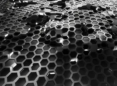 Illustration honeycombs - Image 1