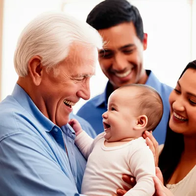 Illustration grandson