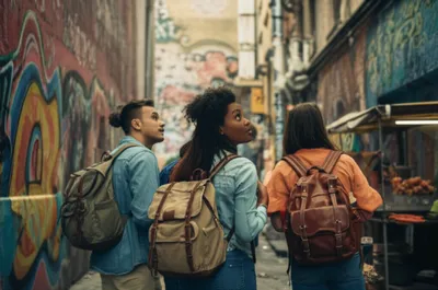 Illustration backpacks - Image 1